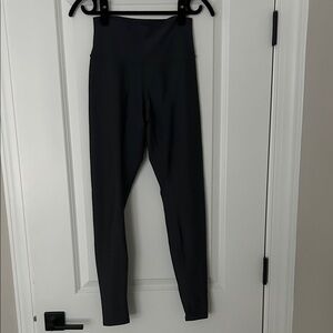 ALO Yoga Dark Gray High-Rise Leggings